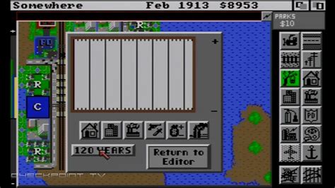 Simcity The Original City Builder From Maxis Gameplay On Amiga 500