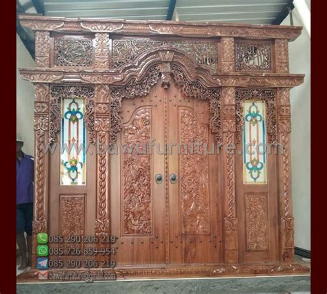 Jual Gebyok Kayu Jati Ukir Jepara Terbaru Bawu Furniture