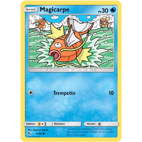 Magicarpe 1568 Sl115 Carte Pokémon Commune Neuve Vf