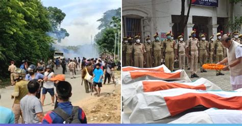 Mizoram Cops Fired First Assam Cop Who Survived Border Clash My Xxx