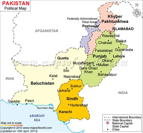 Map Of Pakistan Overview Mapregions Worldofmaps Net O