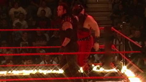 The Undertaker Vs Kane Inferno Match Raw February 22 1999