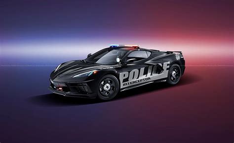C8 Corvette Gets A Police Car Makeover Muscle Cars And Trucks