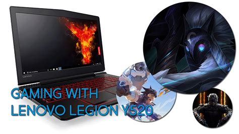 Gaming With Lenovo Legion Y520 Gtx 1050 Ti Youtube