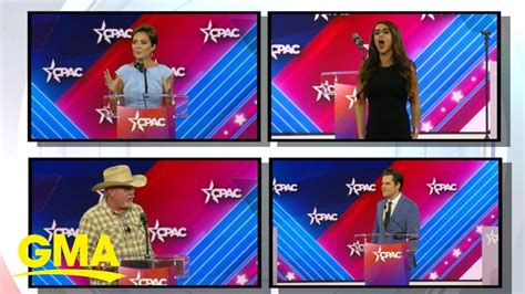 Republicans Take Center Stage At Cpac Gma Youtube