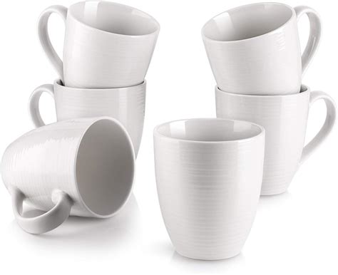 Buy Dowan Coffee Mugs Coffee Mugs Set Of 6 17 Oz Ceramic Coffee Cups