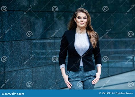 Russian Business Lady Female Business Leader Concept Portrait Of Successful Business Woman