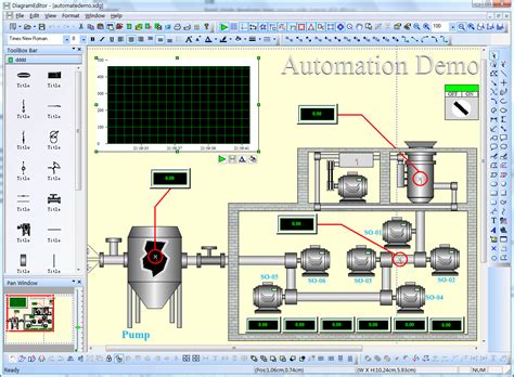 Scada Programming Tool Automation Component Visualization Component