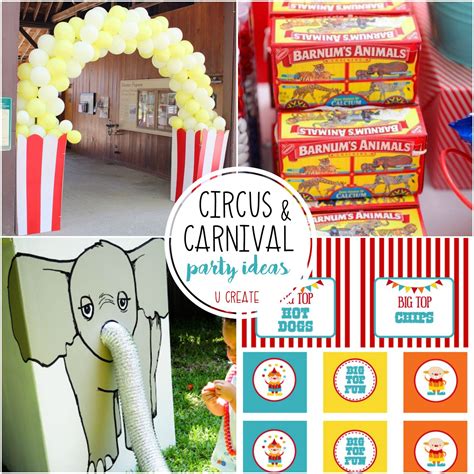 Circuscarnival Party Ideas Great For The Greatest Showman Parties