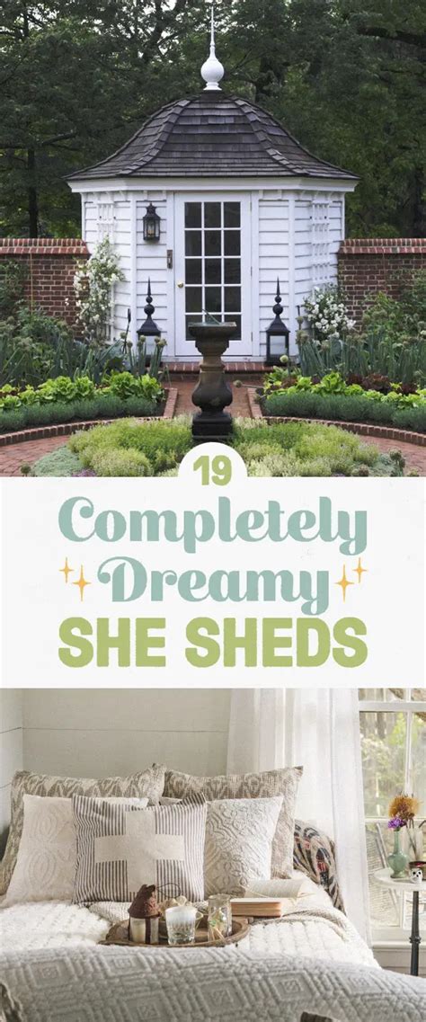 19 Gorgeous She Sheds That Youll Want To Retreat To Asap Granny Pods