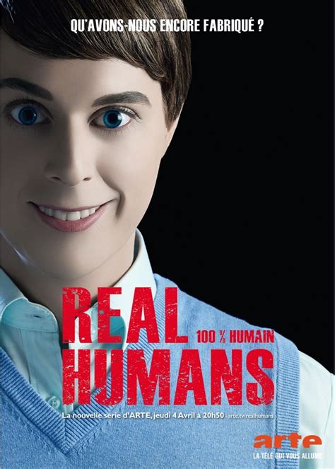 J adore la série humains Real humans C est une série de science