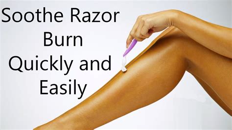 How To Soothe Razor Burn Quickly And Easily See Do Make