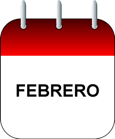 Efemérides Febrero Calendario