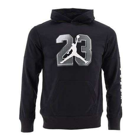 Jordan Kids Jumpman 23 Pollover Hoodie Black