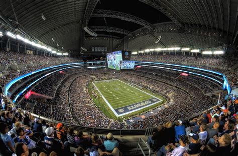At&t stadium announced a crowd of 73,126, the biggest crowd for an american sporting event since the pandemic began last year. The 6 'smartest' stadiums in sport | IT Business