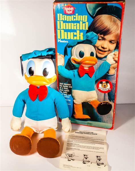 Vintage 1960s Hasbro Dancing Donald Duck Toy Mickey Mouse Etsy