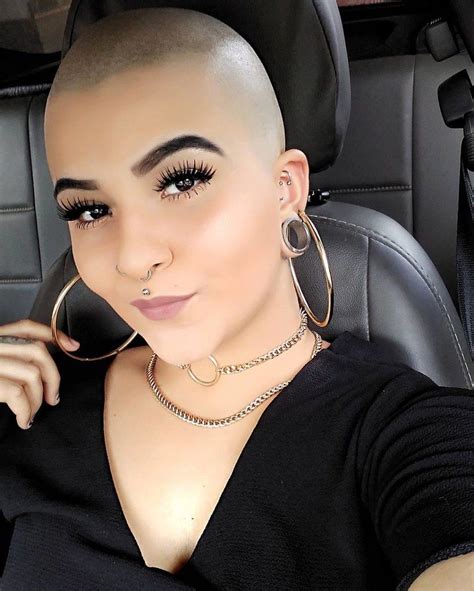 82 Bald Girl Bald Hairstyles For Women Bald Women