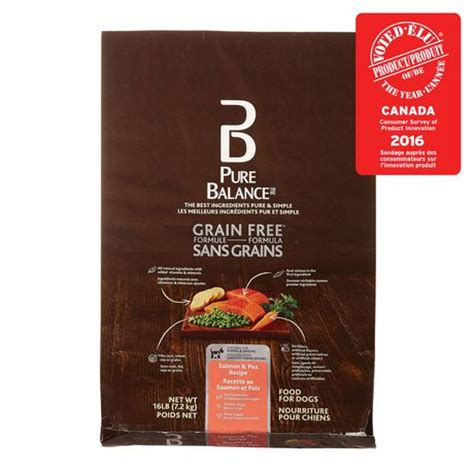 Thats why grain free chicken & pea recipe contains no corn, wheat or soy or any grains. Pure Balance Salmon & Pea Grain Free Dog Food | Walmart Canada