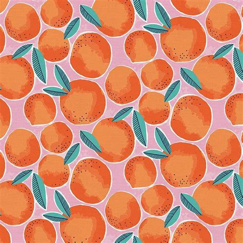 Citrus House By Paintbrush Studiossummer Fabric Citrus Etsy