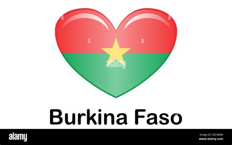 Bandiera Del Burkina Faso Colori Ufficiali E Proporzione Correttamente