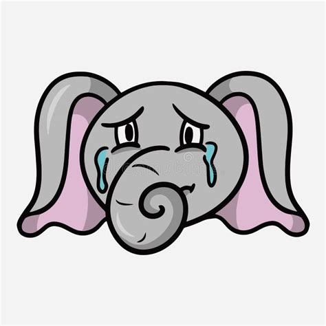 Elephant Crying Stock Illustrations 68 Elephant Crying Stock