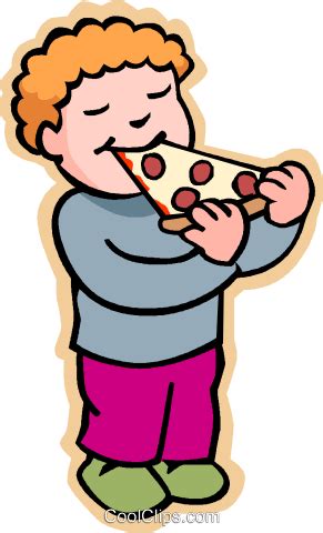 Download Clip Royalty Free People Eating Clipart - Cartoon Boy Eating Pizza - HD Transparent PNG ...