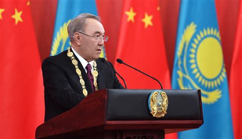 Nursultan Nazarbayev awarded the Order of Friendship of the People's ...
