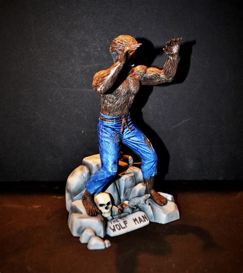 Wolfman Glow In The Dark Plastic Model Fantasy Figure Kit