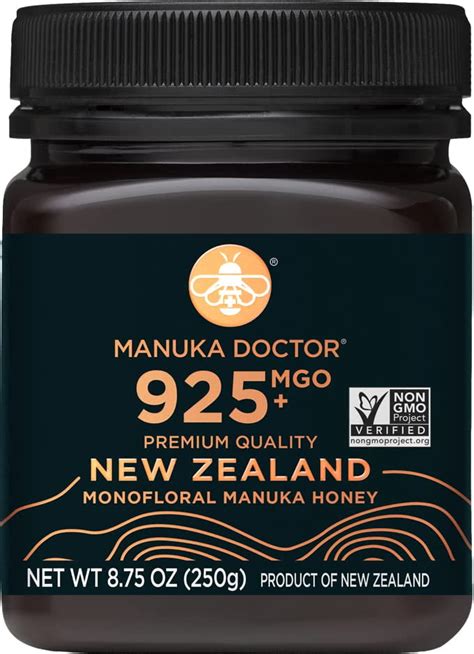 Manuka Doctor Mgo 925 Manuka Honey Monofloral 100 Pure New Zealand