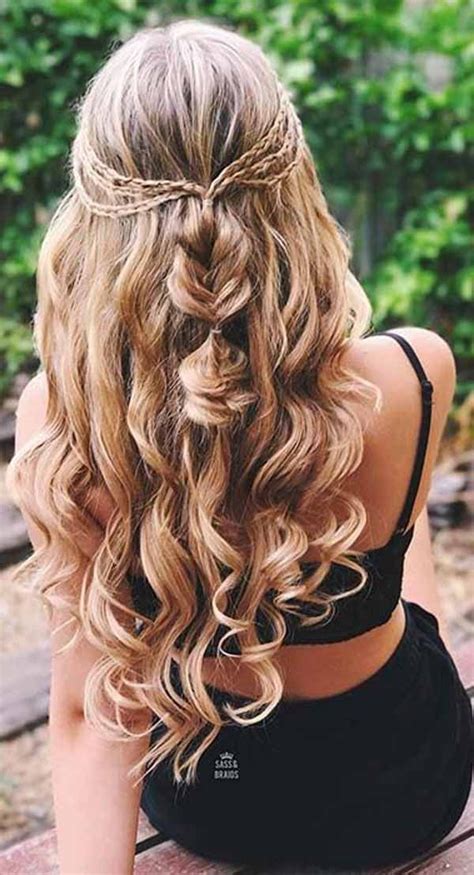 Homecoming Hairstyles For Long Hair Trendy Hair