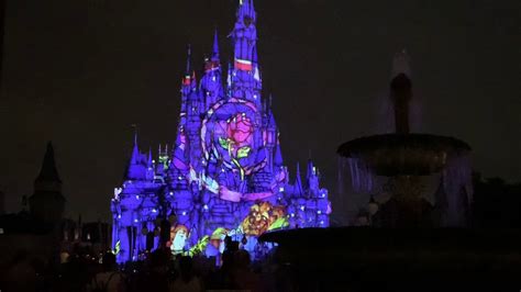 Disney Castle Show Once Upon A Time Youtube