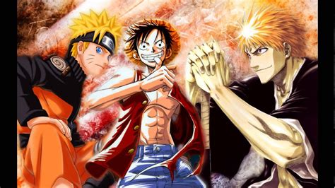 Luffy Vs Goku Vs Naruto Vs Ichigo Full Fight