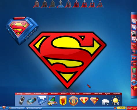 Superman Desktop By A666a On Deviantart