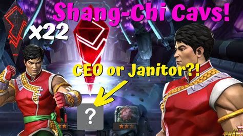 X22 Shang Chi Cavs Increased 6 Drop Rates Ceo Or Janitor Marvel