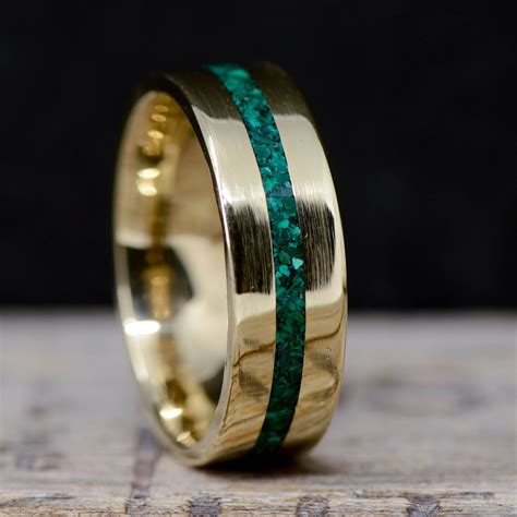 Https://tommynaija.com/wedding/green Wedding Ring For Him