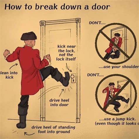 How To Break Down A Door Howto