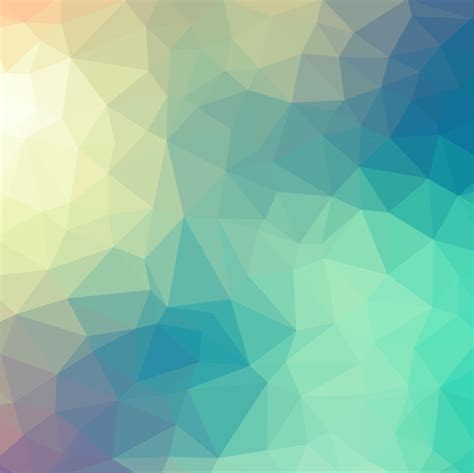 Abstract Colorful Low poly Vector Background with cool gradient ...