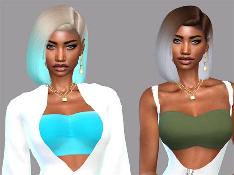 The Sims Resource Neon Dreams Hair Recolor By Teenageeaglerunner
