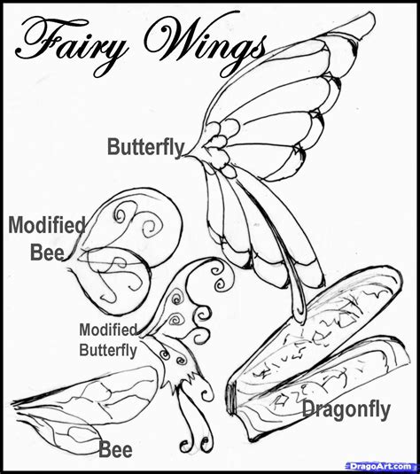 How To Draw A Fairy Easy Step By Step Drawing Arts