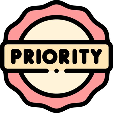 Priority Free Communications Icons