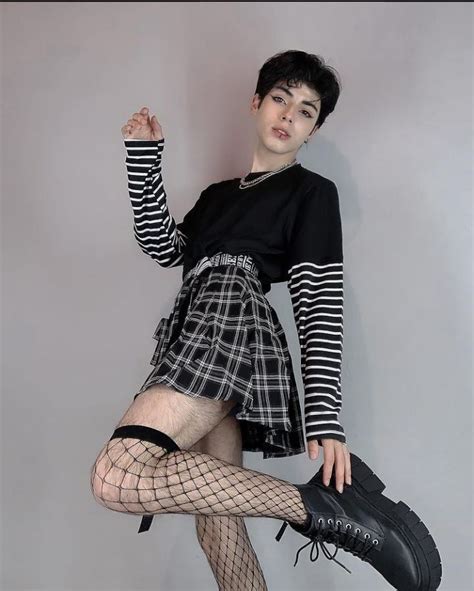 Cute Femboy Outfits Genderqueer Fashion Gay Outfit Style Punk