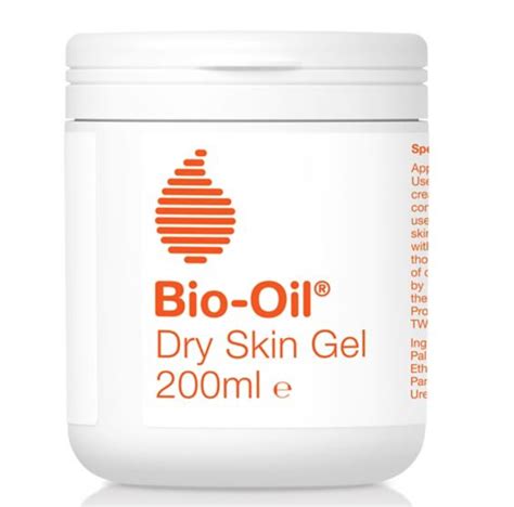 Apply a small amount to dry skin and massage in a circular motion until fully absorbed. Bio Oil Dry Skin gel pot 200ml - My HQ | Virgin hair ...