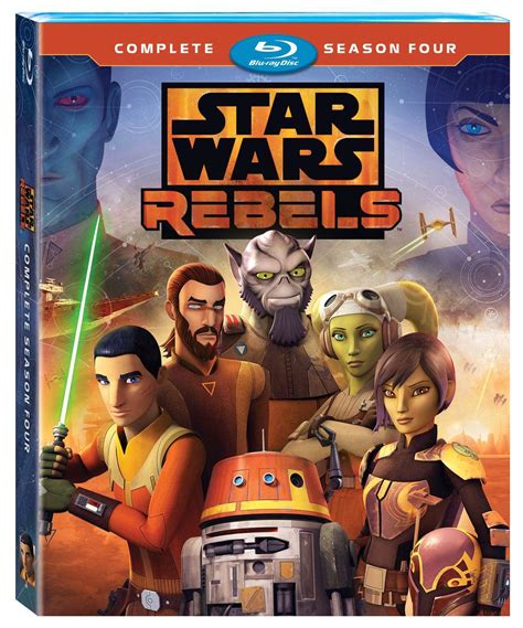 Star Wars Rebels Season 4 Blu Raydvd Release Date Is July 31 Link In