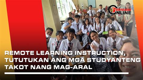 Remote Learning Instruction Tututukan Para Sa Mga Estudyante Na