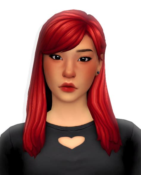 Simandy Aera Hair Sims 4 Hairs Sims Hair Sims Sims 4