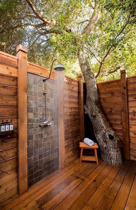 An Outdoor Bathroom Can Be A Great Addition To Your Backyard Wh