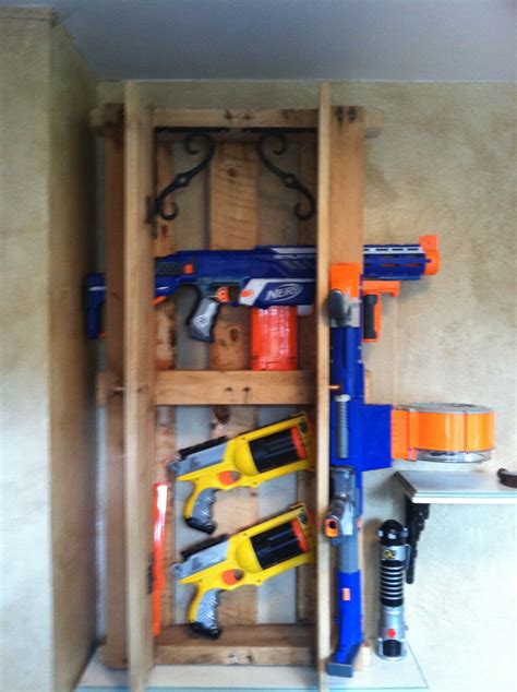 Nerf guns are super cool and my kids love them, but they aren't the easiest to store. 24 Ideas for Diy Nerf Gun Rack - Home, Family, Style and ...
