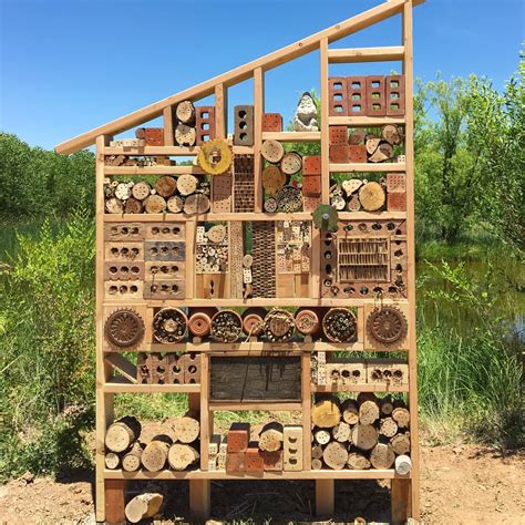 Bee Hotel For Wild Bees And Native Pollinators