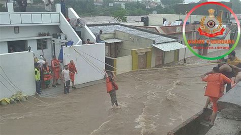 Floods In Gujarat Rainfall Records Broken In Odisha As September