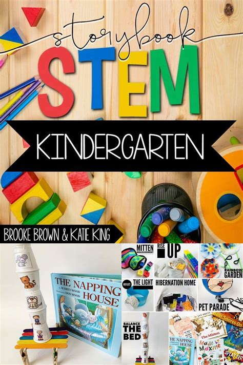 Kindergarten Storybook Stem Kindergarten Stem Elementary Stem